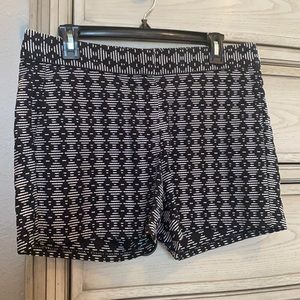 Joe Fresh Black Geometric Pattern Shorts